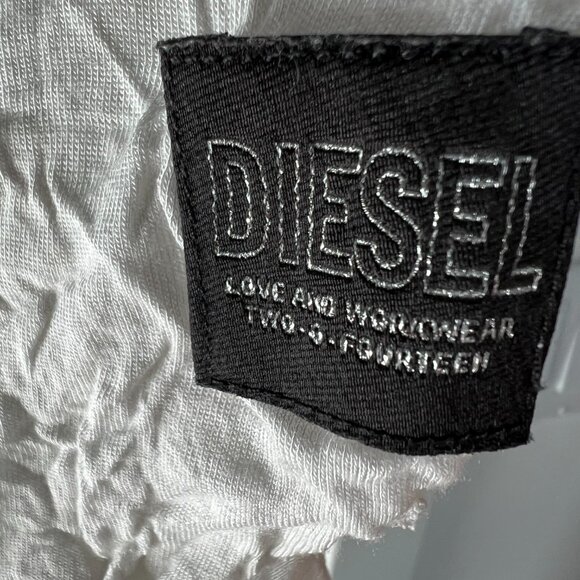 Diesel White Graphic Tee - Picture 3 of 5